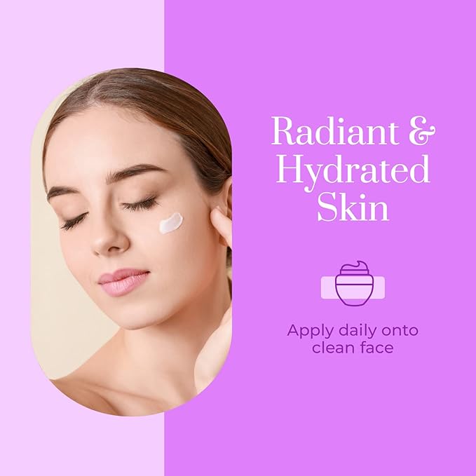 Clear Beauty Collagen Day/Night Moisturizer Set - Dermatologist Tested, Reduces Blemishes, Wrinkles & Fine Lines, Hydrating, Anti-Aging, Cruelty-Free Korean Skin Care, All Skin Types