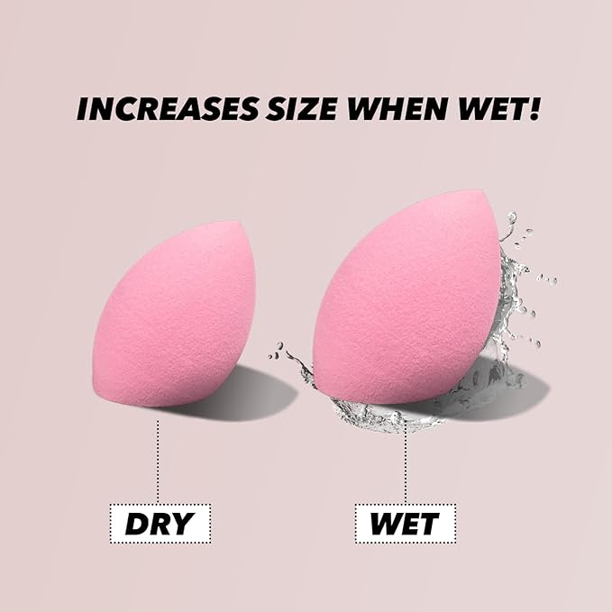 Earth & I 5 Makeup Brush Set for Eyeshadow, Makeup Sponges, Cosmetic Brushes, Beauty Sponge, Eyeshadow Brushes, Foundation Applicators, Make Up Applicators