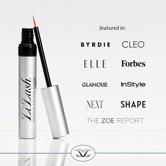 LiLash & LiBrow Best Sellers Set - Contains LiLash Purified Eye Serum & LiBrow Purified Eyebrow Serum, Natural Eyelash and Eyebrow Enhancement Serums