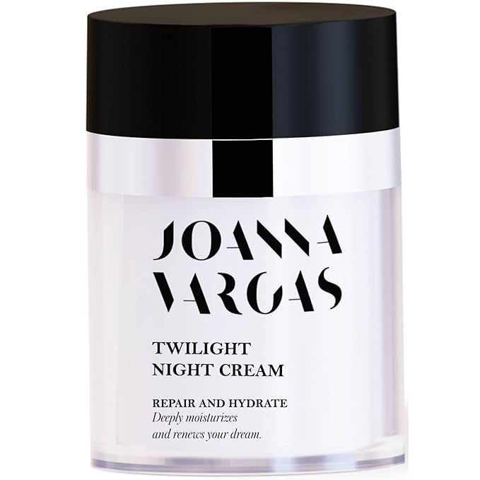 Joanna Vargas Twilight Night Cream - Night Time Face Moisturizer With Epidermal Growth Factors, Seed Oil Complex, & Hyaluronic Acid - Face Cream that Plumps & Smoothes For Supple-looking Skin - 50 ml