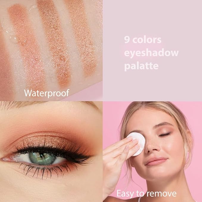 Eyeshadow Eye Shadow Palette Makeup,Matte Naked, Ultra-Blendable, Naturing-Looking, Long Lasting, Neutral Nudes EyeShadow (light Brown)