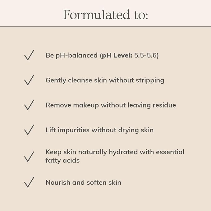 ANNMARIE SKIN CARE Aloe Herb Facial Cleanser - Gentle, pH-Balanced Cleanser with Aloe Vera, Coconut Oil & Calendula, Suitable for All Skin Types (50mL, 1.7 fl oz)