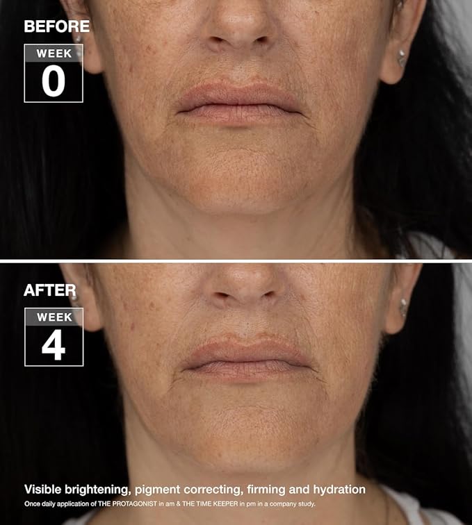 The Time Keeper Night Repair Cream - Anti-Aging Moisturizer with Peptides, 5% Tranexamic Acid & Ceramides - Overnight Face Cream & Eye Cream, 1.7 oz