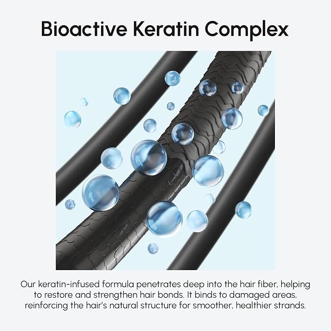 MAREE Leave In Conditioner for Dry Damaged Hair - Leave In Conditioner for Curly Hair - Care for Women & Men with Keratin & Argan Oil - Fine Spray Alternative Moisturizer - Acondicionador Para Cabello