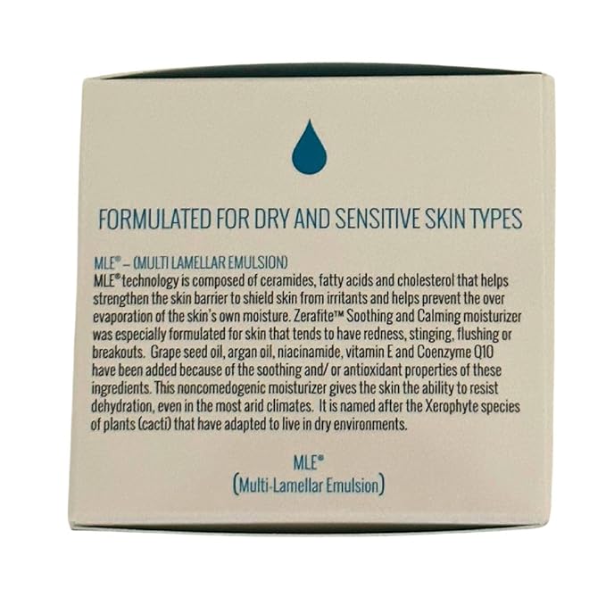 Soothing and Calming Face Moisturizer for Dry & Sensitive Skin Types (2.2 fl. oz./65 ML)