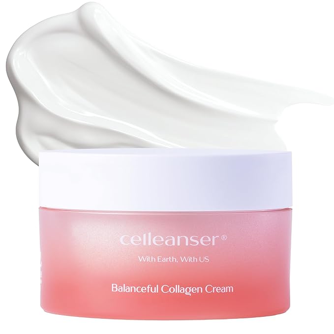 Balanceful Vegan Collagen Cream - Hydrating & Firming Face Moisturizer for Wrinkles, Anti-Aging, 50ml, 1.69 fl.oz