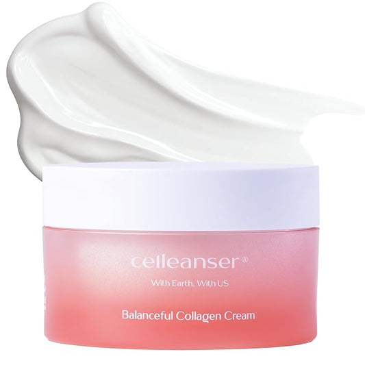 Balanceful Vegan Collagen Cream - Hydrating & Firming Face Moisturizer for Wrinkles, Anti-Aging, 50ml, 1.69 fl.oz