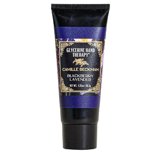 Camille Beckman Glycerine Hand Therapy Cream, Blackberry Lavender, 1.35 Ounce