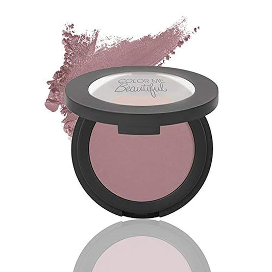 Color Me Beautiful Color Pro Single Eyeshadow, Full Pigment and Long-Lasting Pressed Powder, Cruelty-Free