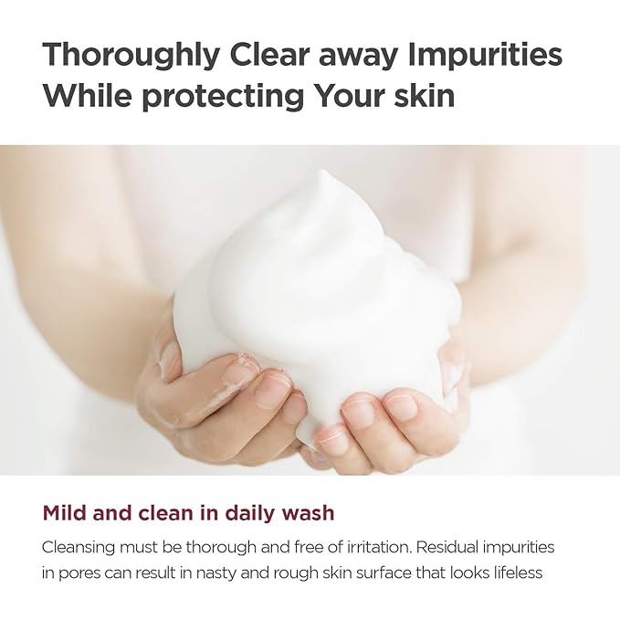 ma:nyo Deep Pore Cleansing Soda Foam, Pore Cleaner, Facial Cleanser with Green Tea, Exfoliating Papaya Enzymes, Korean Skin Care, 5.0 fl oz (150ml)