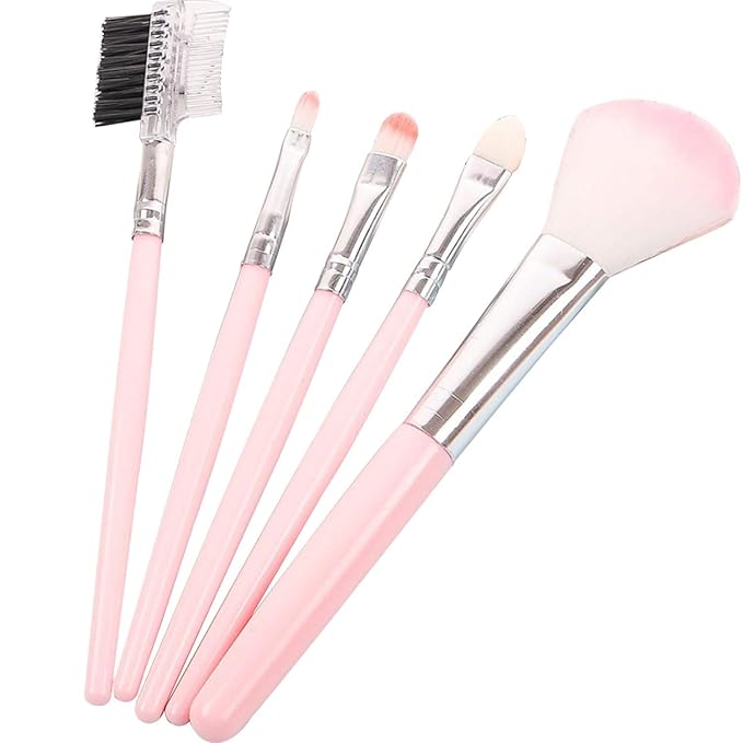 5 Pcs Set Makeup Brushes, Professional Foundation Concealer Face Eye Beauty Tool Set Cosmetic Tools Makeup Brush Sets and Kits