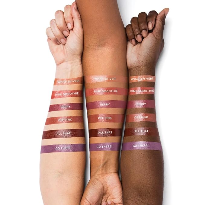 OFIR Lip Rouge Satin Hydrating Lipstick | Full Coverage Cream Lipstick for Long Wear Comfort | Lightweight Lip Satin Finish with Shea Butter| Go There! - Muted Purple 0.12 oz