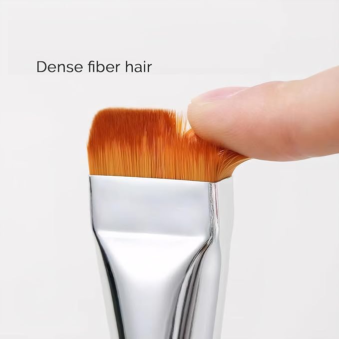 Foundation Brush for Liquid Makeup,Concealer Brush,Cosmetic Brush,Kabuki Brush, Premium Soft Bristles,Doesn't Soak Up Powder For Creams,Facial Mask,Liquids,Mask Cosmetic Makeup Tool