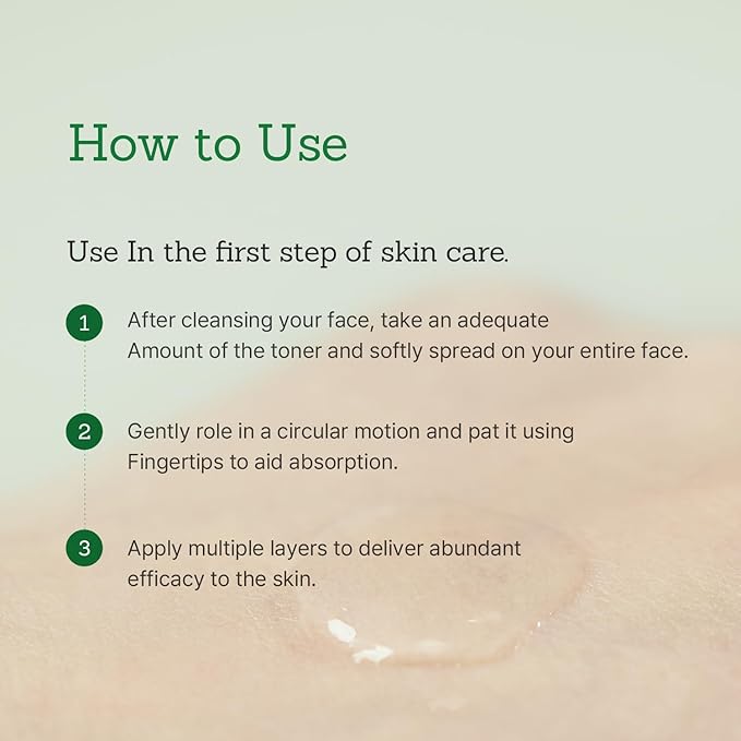 Mugwort Super Calming Toner - Korean Hydrating Toner for face, Purifying Mugwort Essence, Soothing, Calming, Refreshing Facial Toner for Oily, Dry, and Sensitive Skin, Daily Skin Care, 8.45 fl.oz