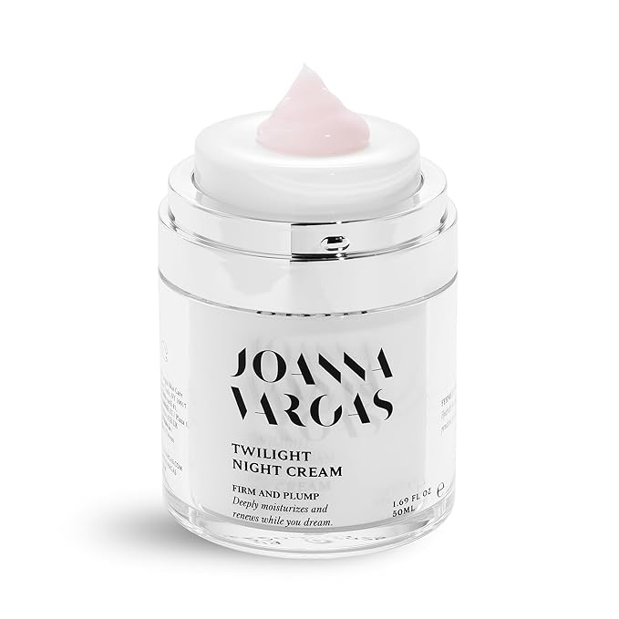 Joanna Vargas Twilight Night Cream - Night Time Face Moisturizer With Epidermal Growth Factors, Seed Oil Complex, & Hyaluronic Acid - Face Cream that Plumps & Smoothes For Supple-looking Skin - 50 ml