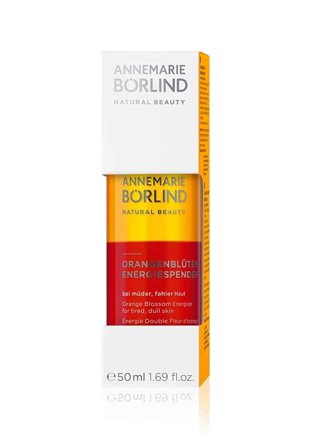 ANNEMARIE BÖRLIND – Orange Blossom Face Serum – Sustainably Sourced Facial Toner With Valuable Plant Oils to Protect the Skin Against Environmentally Induced Premature Aging – 1.69 Oz