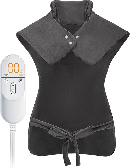 Heating Pad for Neck Shoulders Back Pain Relief, Anniversary Birthday Christmas Gifts for Women Men Mom Dad, FSA Eligible Item, Large Electric Heat Pad for Full Body, Stocking Stuffers for Adults