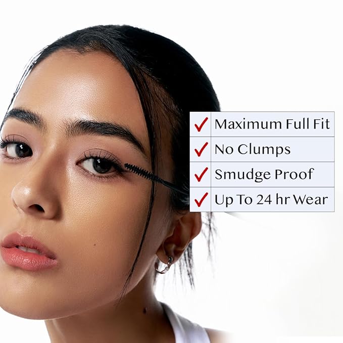 CLIO Kill Lash Superproof Mascara, Waterproof Mascara Black, Volumizing for Natural Curling Eyelash, Long-Lasting, Clump & Smudge-Free, for Sensitive Eyes, Korean Makeup Beauty (002 Volume Curling)