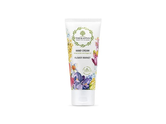 Aromatherapy Hand Cream for Dry Skin – Shea Butter Hand Cream for Women and Men with an Awakening, Long-Lasting Flower Market Scent – Vegan Hand Cream Lotion for Dry Skin, 3 Oz.