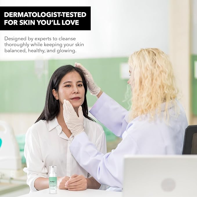 Foaming Facial Cleanser with Hyaluronic Acid & Aloe - Ultra Hydrating, Korean Face Wash - Dermatologist-Tested, Vegan, Clean Beauty, All Skin Types - Fragrance-Free - 5.07Fl.Oz (x2)