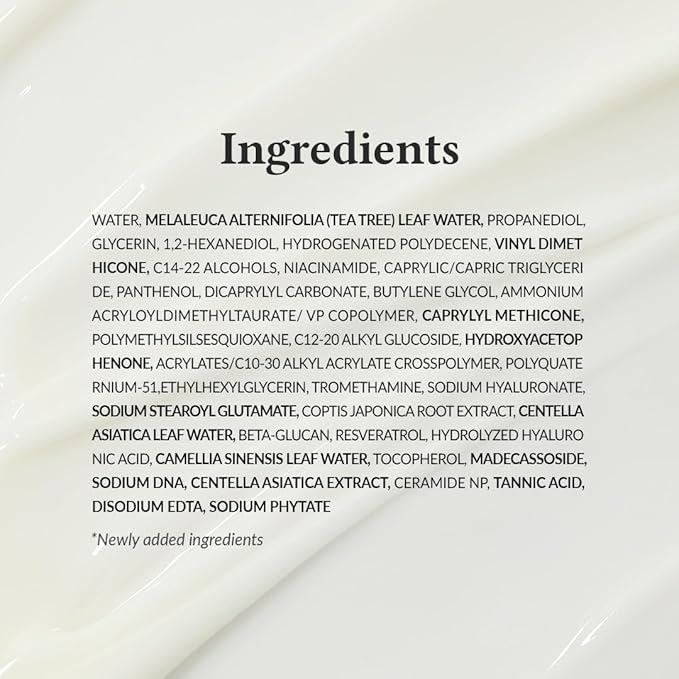 Dr.Althea 345 Relief Cream | Moisturizer for Soothing Recovery and Blemish Care with Tea Tree Leaf Water & Niacinamide | Korean Vegan Skin Care for All Skin Types, 1.69 Fl Oz (Ver.2 - Pack of 1)