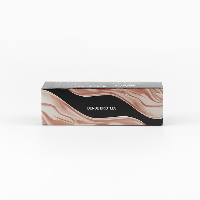 DUcare Retractable Foundation Self Tanner Brush Flat Top Kabuki Brush for Liquid, Cream and Powder Face Makeup With Aluminum Handle