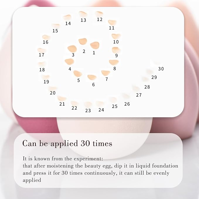 Pink Makeup Brushes and Makeup sponge- Wooden Handle with Soft Synthetic Bristles,for Face & Eye Makeup|Professional Makeup Brushes set for Women & Girls|19-piece set