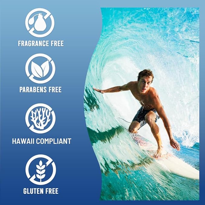 Rocky Mountain Sunscreen SPF 50 Gallon Lotion | Broad Spectrum UVA/UVB Protection | Hawaii 104 Reef Act Compliant (Oxybenzone & Octinoxate Free) | Water Resistant 80 Min. | Fragrance Free | 128 Fl Oz