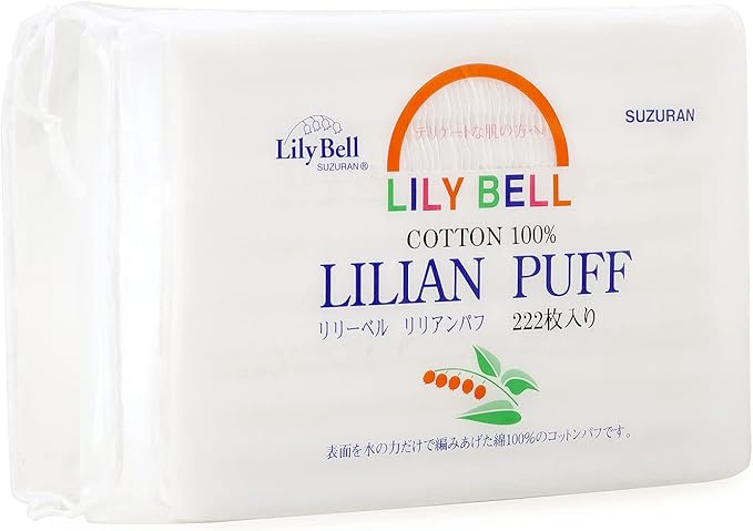 Lily Bell Cotton Facial Pads Cotton Pads (222 Count) Makeup Remover Pads 100% Pure Cotton Rounds, Hypoallergenic, Lint Free Cotton Pads Triple Layers Pads for Makeup Removal, Nail Polish