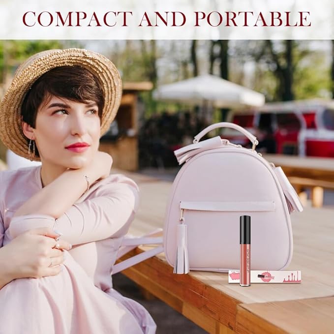 12 Colors Cream Texture Lipstick, 2026 Upgrade 12 Colors Lips Staining Lip Oil Long Lasting Lip Gloss Natural Non-Stick Non-Fading Liquid Lipstick, Hydrating Lip Tint Waterproof LipStain (#2)