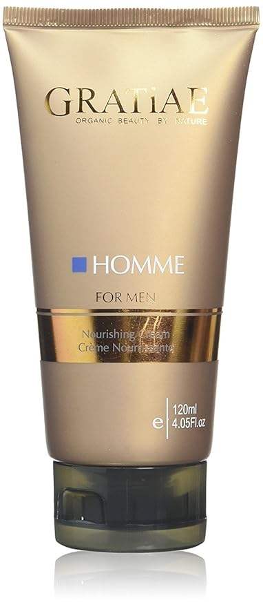Gratiae Organics Nourishing Cream for Men, 4.05-Ounce