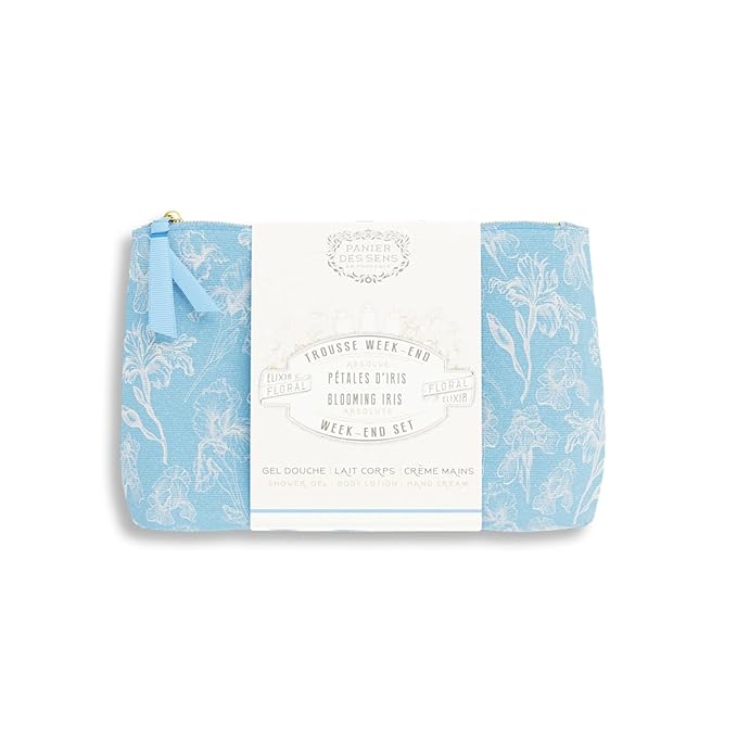 Panier des Sens Body Lotion, Moisturizer - Made in France 97% natural - 8.45 Floz/250 ml (Iris Set)