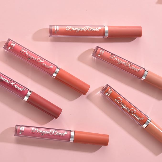 MĒTYSUR3Pcs Matte Lipstick Set - Long Lasting & Smudge-Proof, Hydrating Non-Drying lip gloss for Women, Natural Finish with Rich Shades, Nourishing Lipstick for Women, Soft Matte Lip Cream