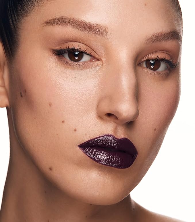 MAKE Beauty Cream Supreme Long-Lasting Lipstick. High Impact Hydrating Lip Color with Emollient Moisturizing Formula. Creamy Semi-Glossy Lipstick - Shade, Parallel Universe