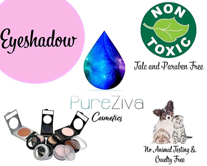 Goddess Glow Nude Gold Beige Glam Baked Shimmer Pressed Powder Single Vegan Eyeshadow; Talc, Paraben & Cruelty Free