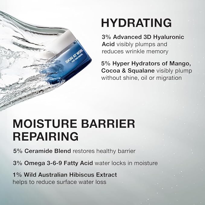 The Time Keeper Night Repair Cream - Anti-Aging Moisturizer with Peptides, 5% Tranexamic Acid & Ceramides - Overnight Face Cream & Eye Cream, 1.7 oz