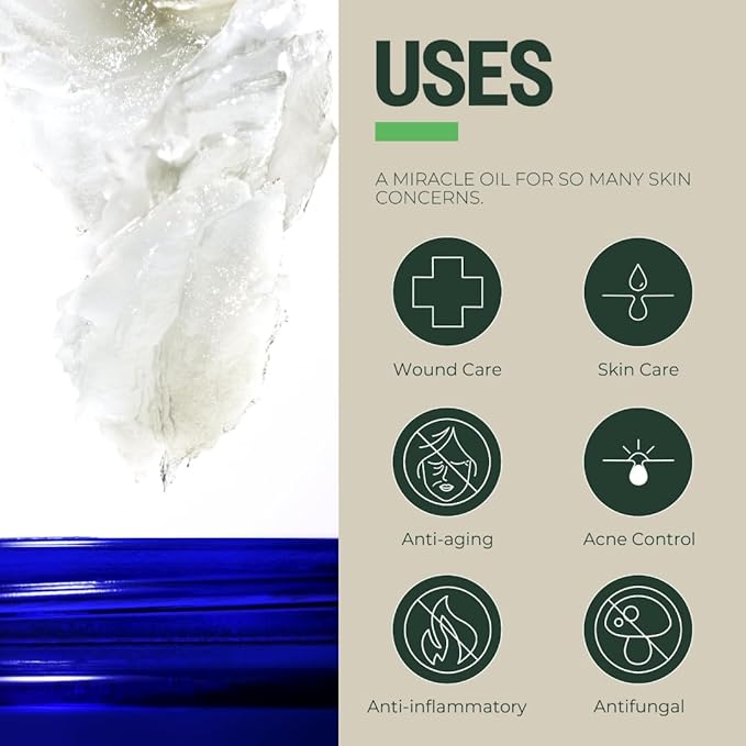 PurO3 Ozonated Olive Oil – Pure, Natural, Organic Skincare for Face & Body – Oxygenated Healing Lotion, Moisturizer & Beauty Cream in a Glass Jar – O3 Therapy Salve, 2 oz