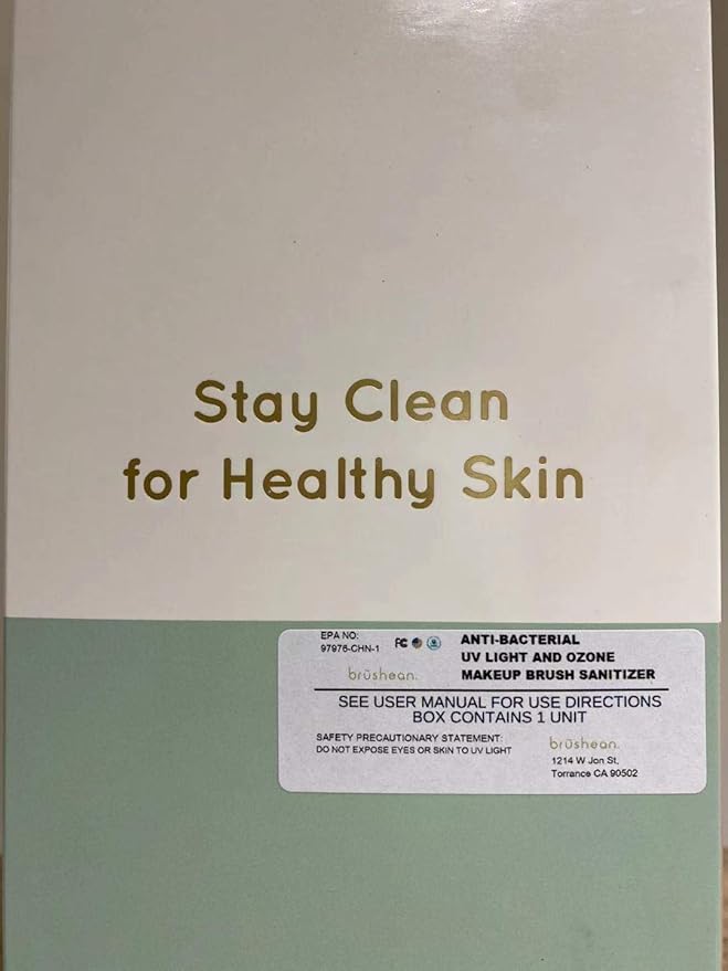 Makeup Brushes UV Sanitizer (Standard, White/Rose Gold)