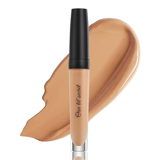 Frankie Rose Cosmetics Our Lil’ Secret Concealer - Full, Long Lasting Coverage for Dark Circles and Fine Lines - Easy to Blend - Soft, Smooth Complexion - Chai