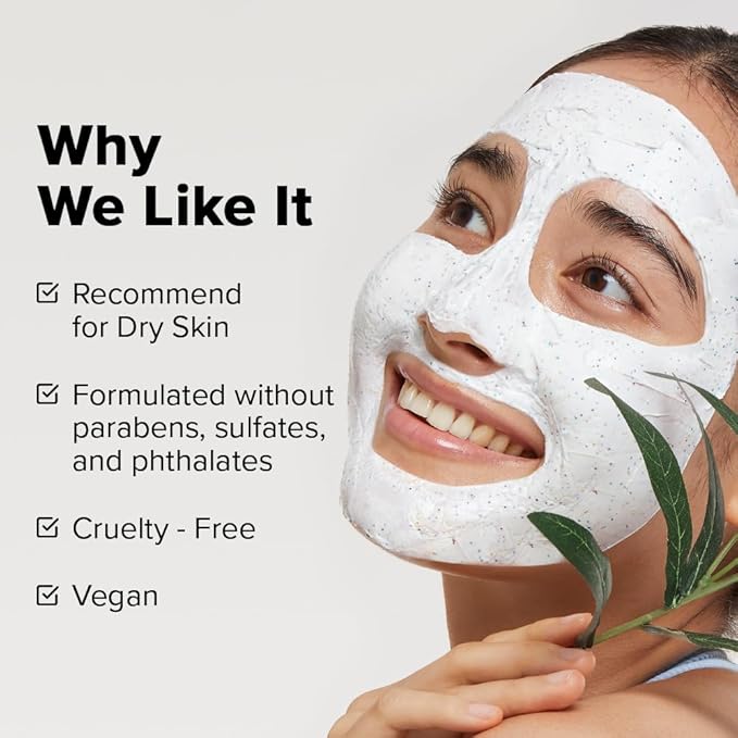 I DEW CARE Wash Off Face Mask - Cake My Day | With Hyaluronic Acid, Self Skin Care, Facial Treatment, Vegan, Cruelty-Free, Paraben-Free, Exfoliating, Deep Cleansing Detox, 3.38 Oz