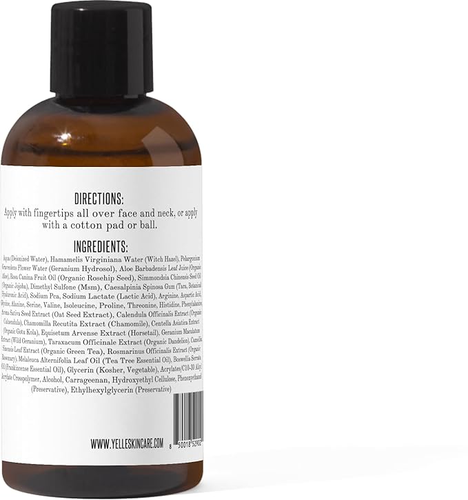 Yelle. Skincare – Complete Skincare System – 5-Piece Travel Kit for Hydration, Brightening, and Skin Balance – Includes Cleanser, Toner, Moisturizer, Serum & Eye Cream – For Dry Skin