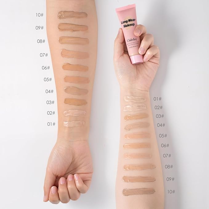 Liquid Foundation Full coverage Long-Lasting Buildable Weighless Foundation Cream Active Wear Color Stay Makeup-05