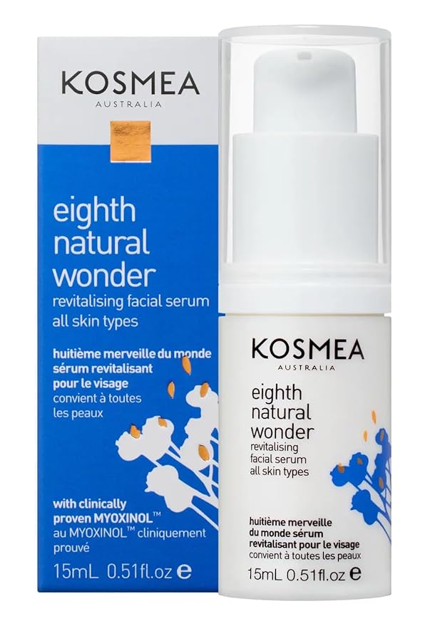 Eighth Natural Wonder Facial Serum – Best Anti Aging Serum For The Face & Skin – Contains Myoxinal Derived From Hibiscus Seed & Certified Organic Rosehip Oil & More 0.501fl oz