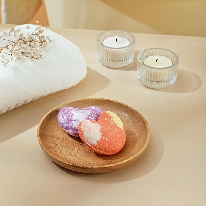 Bath Bombs Gift Set, 9 x 1.41 Oz/ 40g. Essential Oil Spa Bomb Fizzies, Relaxation, Moisturizing and Fun for Women, Wife, Mom, Girls, Teens, Daughter and Her