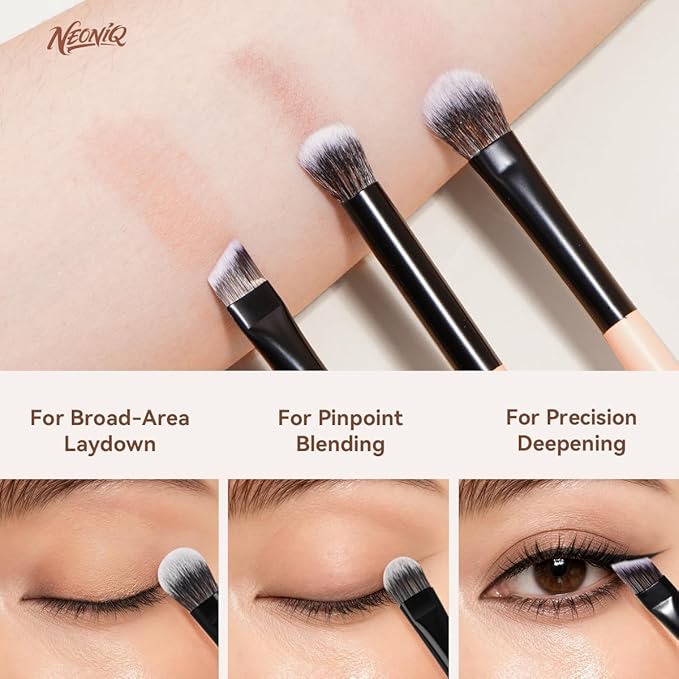 10 PCS Foundation Contour Conceal Brush Set With Bag, Makeup Brushes, Double-End Multi-functional Brushes for Foundation Powder Blush Eyeliner Eyeshadows, Professional Face Brush Set（Pink）