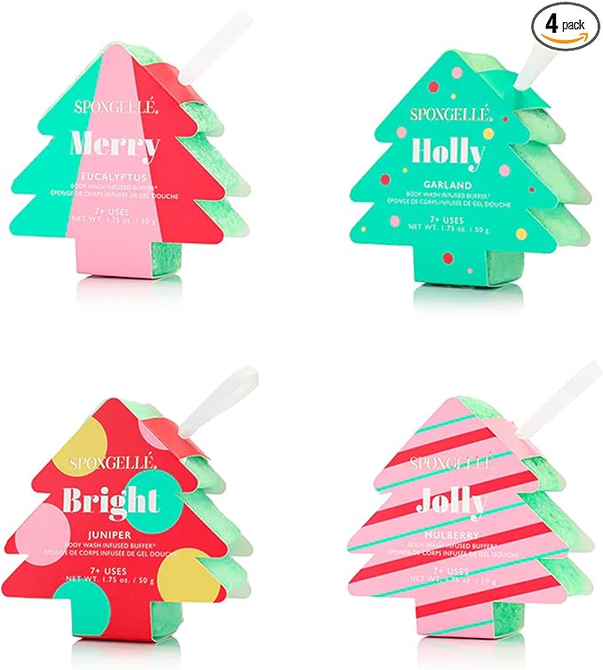 Spongelle Holiday Tree Assorted Pack