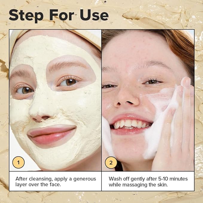 I DEW CARE Wash Off Face Mask - Cookie O' Glow | Hydrating and Purifying for Dry Skin with Cocoa Seed Butter, Korean Facial Mask Skin Care, 3.38 Oz