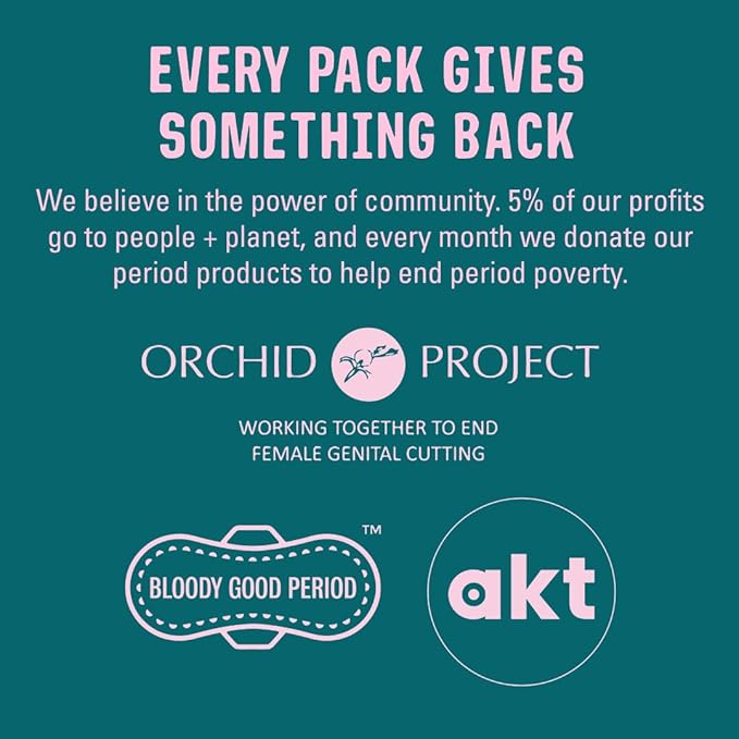 FLO Organic Ultra Long Night Pads (40 Pads)