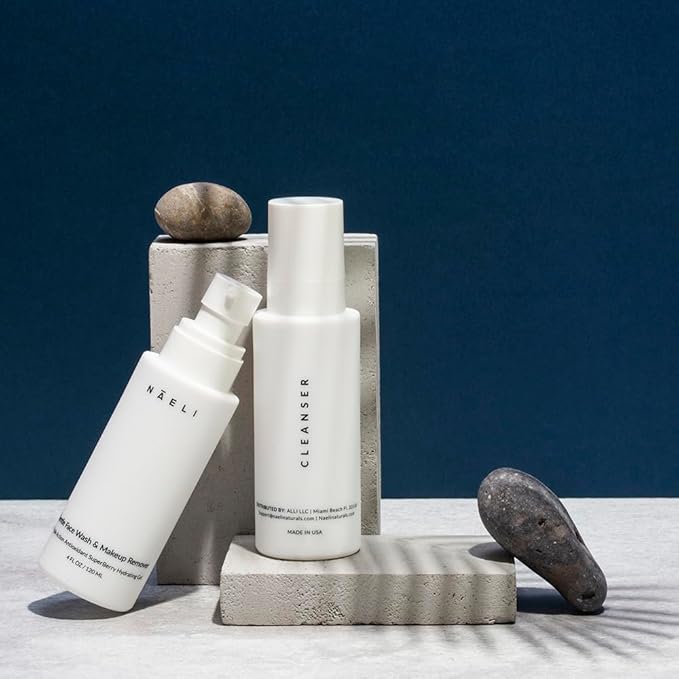 Gentle Face Cleanser - All Natural Anti Aging Vitamin C Face Wash for Sensitive & Dry Skin with Hyaluronic Acid & Antioxidants - Vegan & Cruelty Free, 4 oz