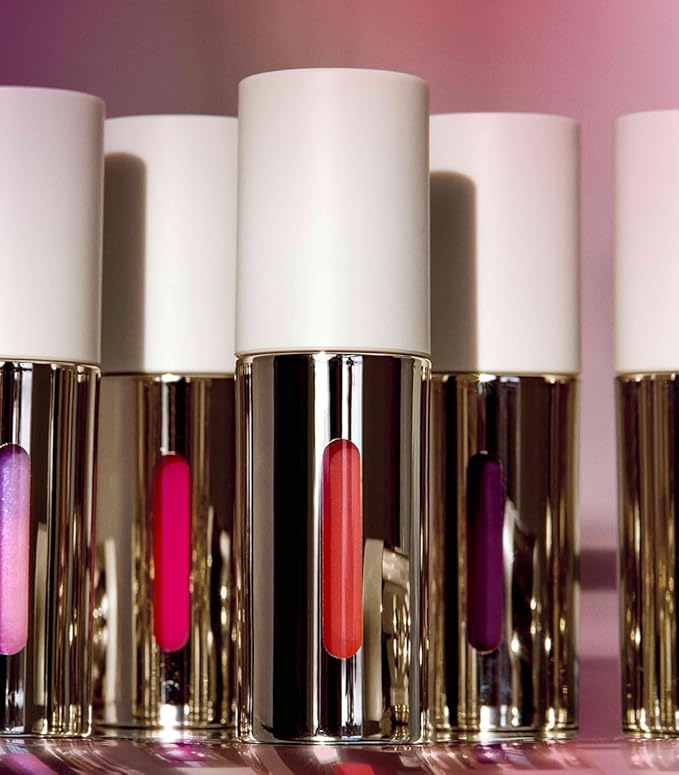 MAKE Beauty Serum Balm Hydrating Lip Oil. Vegan moisturizing lip gloss with plumping effect. Lip treatment cream for soft, smooth, shiny lips - Shade, Sun Flare